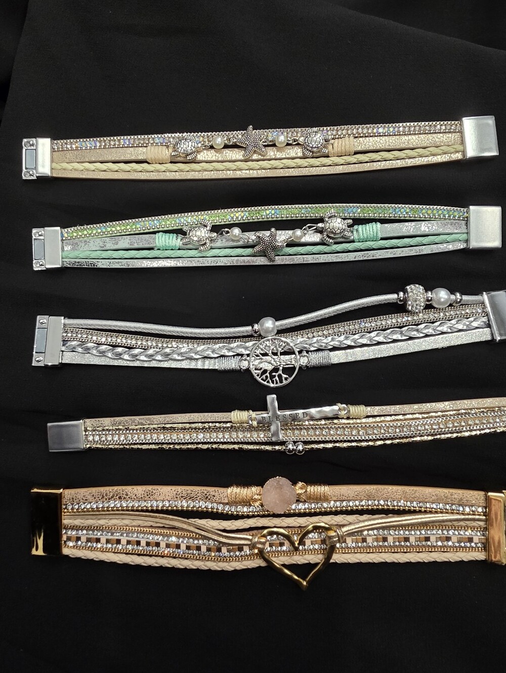 Layered Multi-Strand Bracelet - Pick Your Pattern